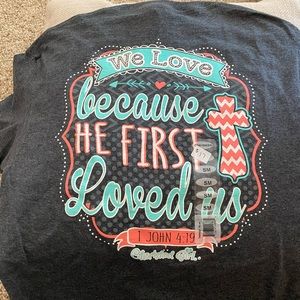 We love because he first loved us!!